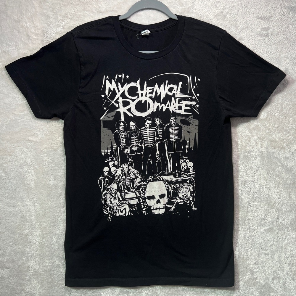 My‎ Chemical Romance Black Parade Era Tour Unisex Medium Emo Goth Pop Punk Rare